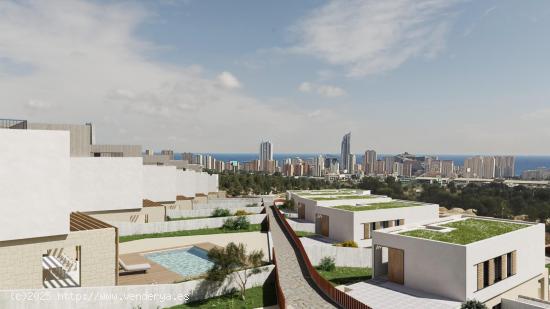 Villa de lujo con vistas panorámicas al mar. - ALICANTE