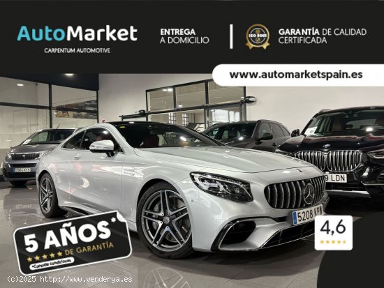  Mercedes Clase S 63 AMG  s coupé 63 s amg 4matic s + 9g tronic full top - Lugo 