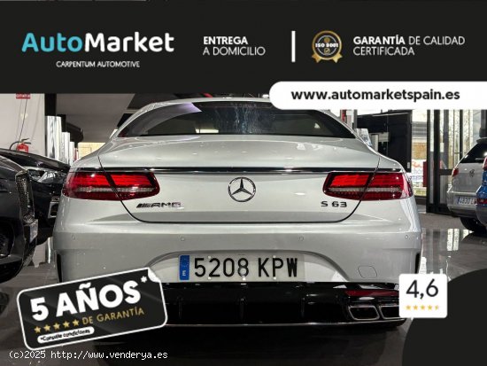 Mercedes Clase S 63 AMG  s coupé 63 s amg 4matic s + 9g tronic full top - Lugo