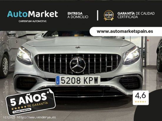 Mercedes Clase S 63 AMG  s coupé 63 s amg 4matic s + 9g tronic full top - Lugo