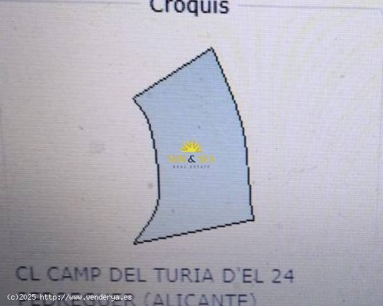 Parcela en venta en Dénia (Alicante)