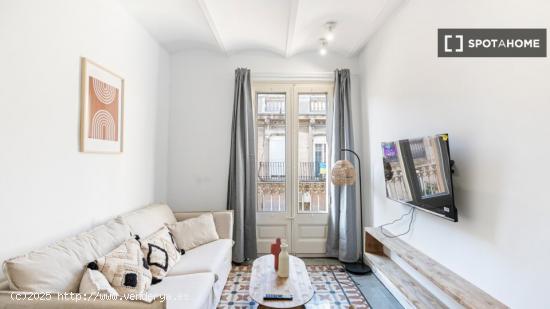 Acogedor apartamento amueblado en Carrer de Pizarro - BARCELONA