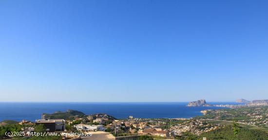 ▷Villa de Lujo Moderna de Nueva Construcción Piscina Vista al Mar Benitatchell Costa Blanca Alica